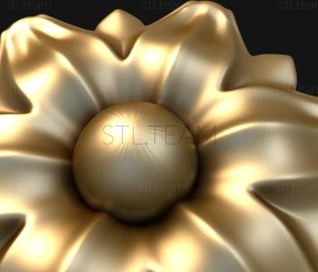 3D model Nightshade flower (STL)